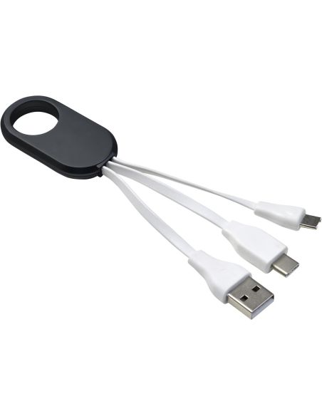 Set de Cables USB-C, Lightning y USB Personalizado | Goodie