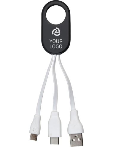 Set de Cables USB-C, Lightning y USB Personalizado | Goodie