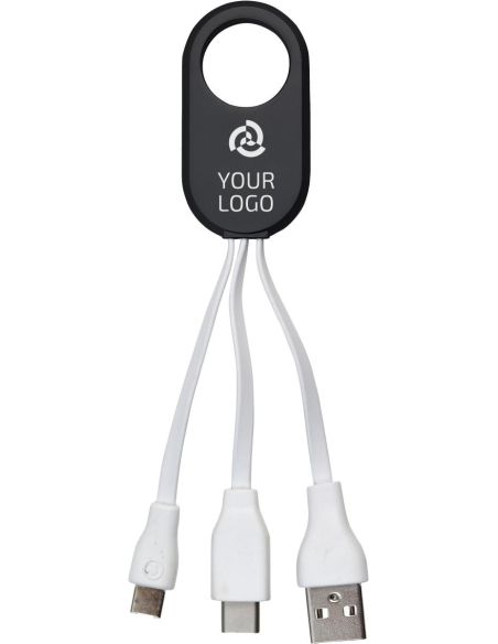 Set de Cables USB-C, Lightning y USB Personalizado | Goodie
