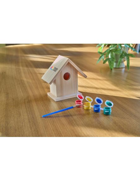 Casita de Pájaros de Madera para Pintar | Goodie