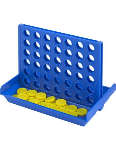 Juego de Cuatro en Raya Plegable de PP | Goodie