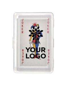 Baraja en caja de PET Personalizada 108546