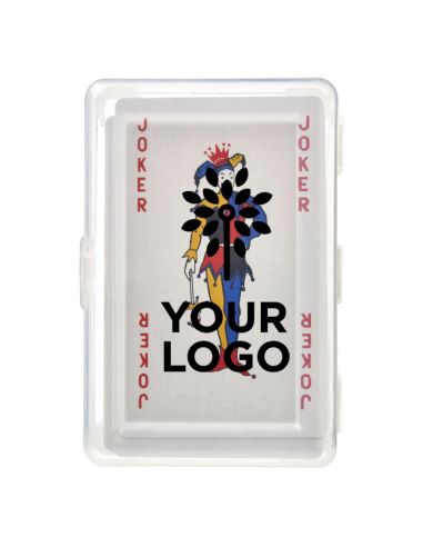 Baraja en caja de PET Personalizada 108546