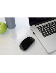 Ratón óptico inalámbrico de ABS Personalizado 108578