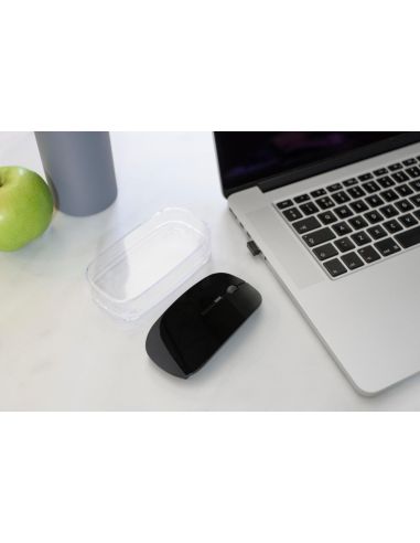 Ratón óptico inalámbrico de ABS Personalizado 108578