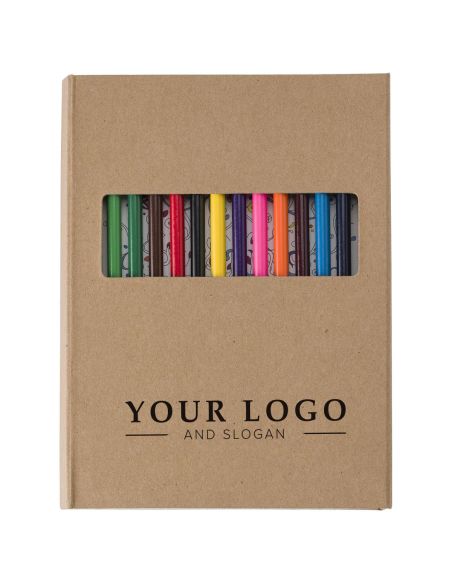 Set para Colorear Mandalas con Lápices Incluidos | Goodie