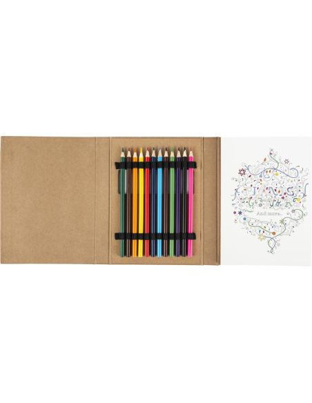 Set para Colorear Mandalas con Lápices Incluidos | Goodie