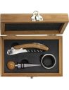 Set de vino de bambú y acero inox. Personalizado 108721 - Imagen 7