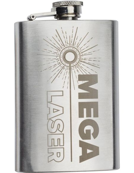 Petaca de Acero Inoxidable 100 ml en Caja | Goodie