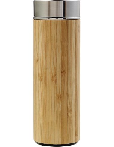 Termo de bambú y acero inox. Personalizado 108858