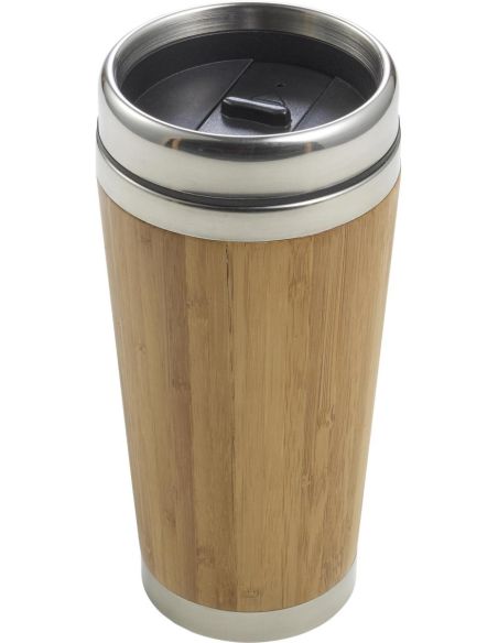 Vaso Termo de Bambú y Acero Inox 400 ml | Goodie