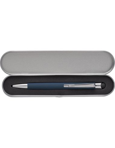 Bolígrafo aluminio con puntero táctil y estuche | Goodie