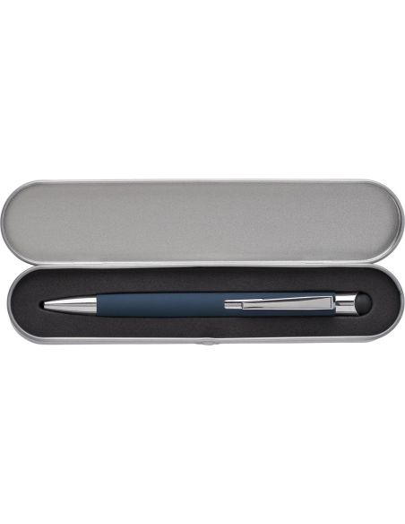 Bolígrafo aluminio con puntero táctil y estuche | Goodie