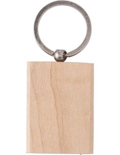 Llavero cuadrado de madera Personalizado 109293