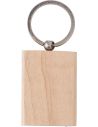 Llavero cuadrado de madera Personalizado 109293 - Imagen 2