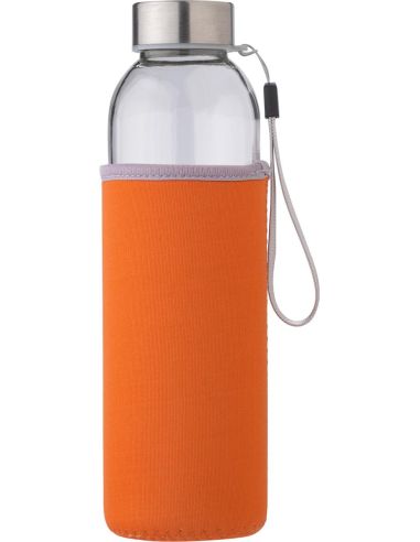 Botella cristal 500 ml funda neopreno | Goodie
