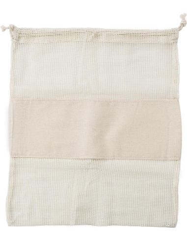 Set de 3 bolsas de malla de algodón orgánico...