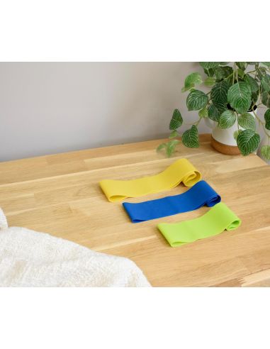 Set de 3 bandas elásticas para fitness Personalizada 109411