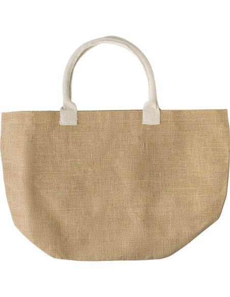 Bolsa de yute natural con asas algodón | Goodie