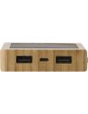 Power Bank solar de bambú Personalizado 10431953 - Imagen 3