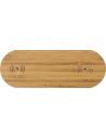 Cargador doble inalámbrico de bambú Personalizado 10432509 - Imagen 4