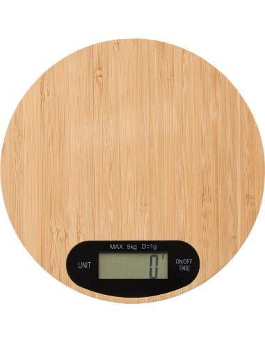 Báscula de cocina de bambú Personalizada 10662788