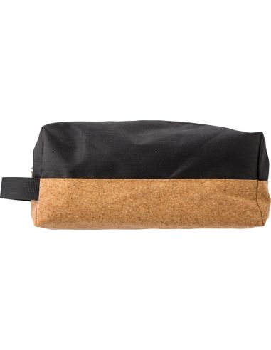 Neceser poliéster y corcho con asa | Goodie