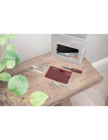 Multiherramienta Victorinox SwissCard Classic de nailon Personalizada 103928