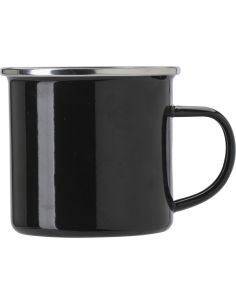 Taza esmaltada de acero inox. Personalizada 10709888