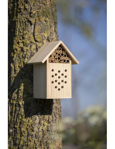 Casita de Madera para Abejas Personalizada | Goodie