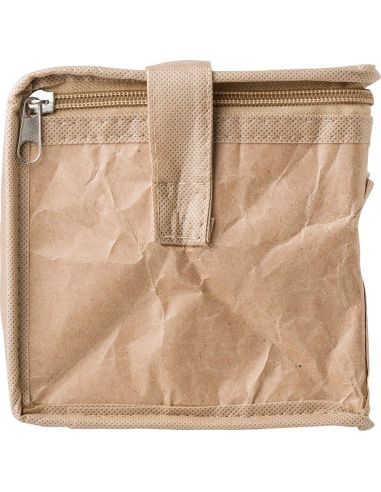 Bolsa Nevera Papel Tejido 6 Latas Personalizada | Goodie