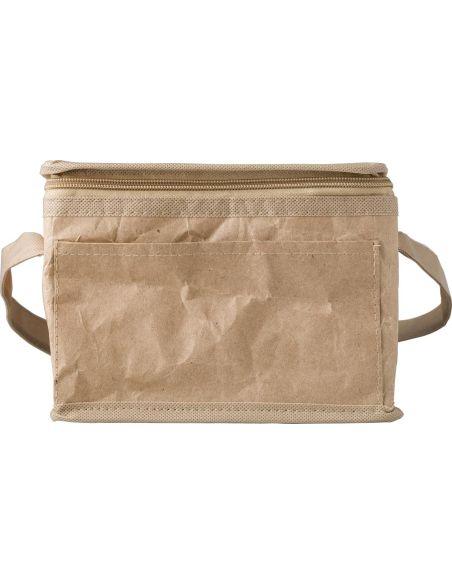 Bolsa Nevera Papel Tejido 6 Latas Personalizada | Goodie