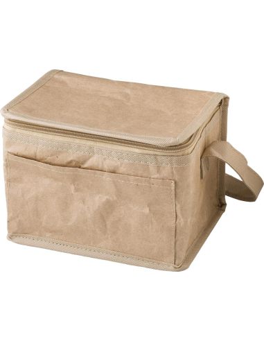 Bolsa Nevera Papel Tejido 6 Latas Personalizada | Goodie