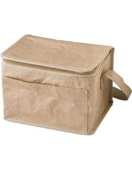 Bolsa Nevera Papel Tejido 6 Latas Personalizada | Goodie