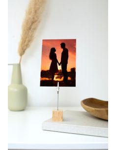 Soporte de madera con pinza Personalizado 10821065