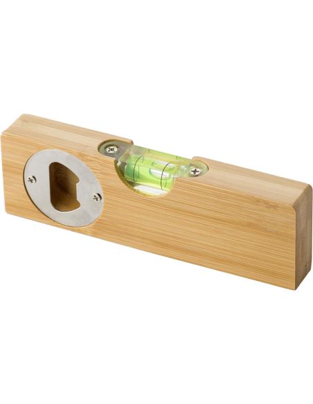 Abrebotellas de Bambú Tipo Nivel Personalizado | Goodie