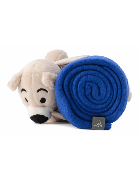 Oso de Peluche con Manta Polar Personalizado | Goodie