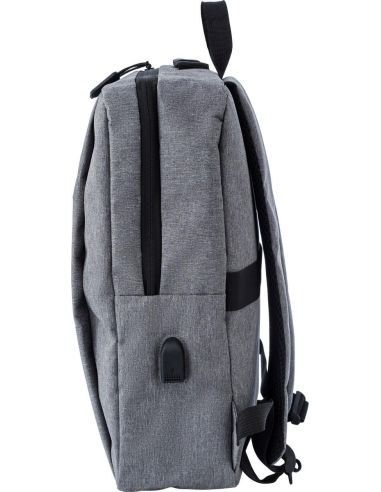 Mochila Poliéster 600D con Salida USB Personalizada | Goodie