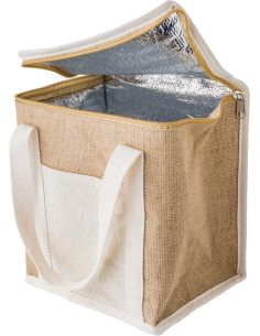 Bolsa nevera de yute Personalizada 10866479