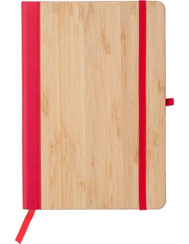 Cuaderno Tapa Bambú y PU 96 Págs Personalizado | Goodie