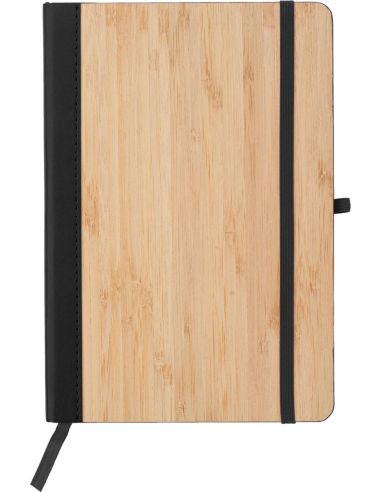 Cuaderno de PU y bambú Personalizado 10866554