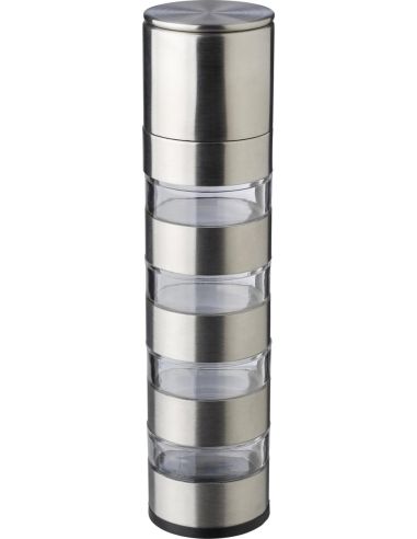Molinillo de Especias Acero Inox 4 Compartimentos | Goodie