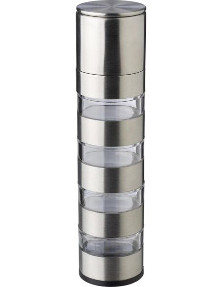 Molinillo de Especias Acero Inox 4 Compartimentos | Goodie