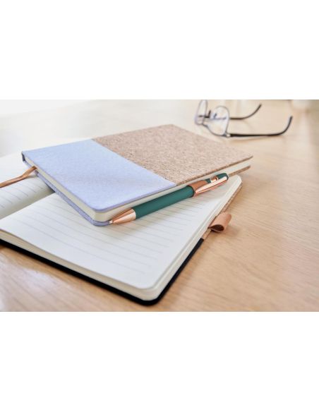 Libreta A5 corcho y algodón 80 páginas | Goodie
