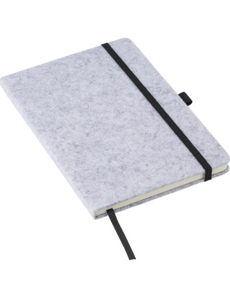 Libreta fieltro rPET 160 páginas personalizada | Goodie