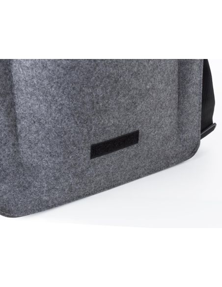 Bandolera fieltro rPET portátil 15" personalizada | Goodie