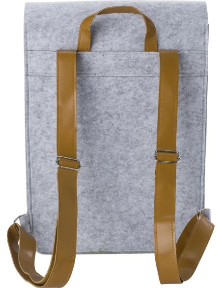 Mochila fieltro rPET hebillas personalizada | Goodie