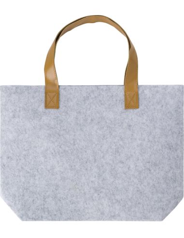 Bolsa fieltro rPET asas PU personalizada | Goodie