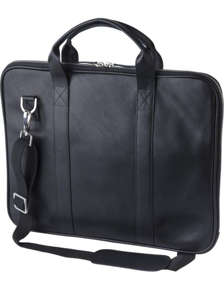 Maletín piel portátil 15" bandolera personalizado | Goodie