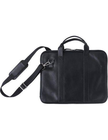 Maletín piel portátil 15" bandolera personalizado | Goodie